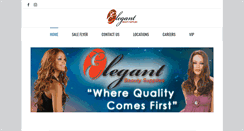 Desktop Screenshot of elegantbeautysupplies.com